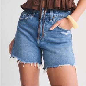 Abercrombie & Fitch High-Rise Dad Shorts | Size 16